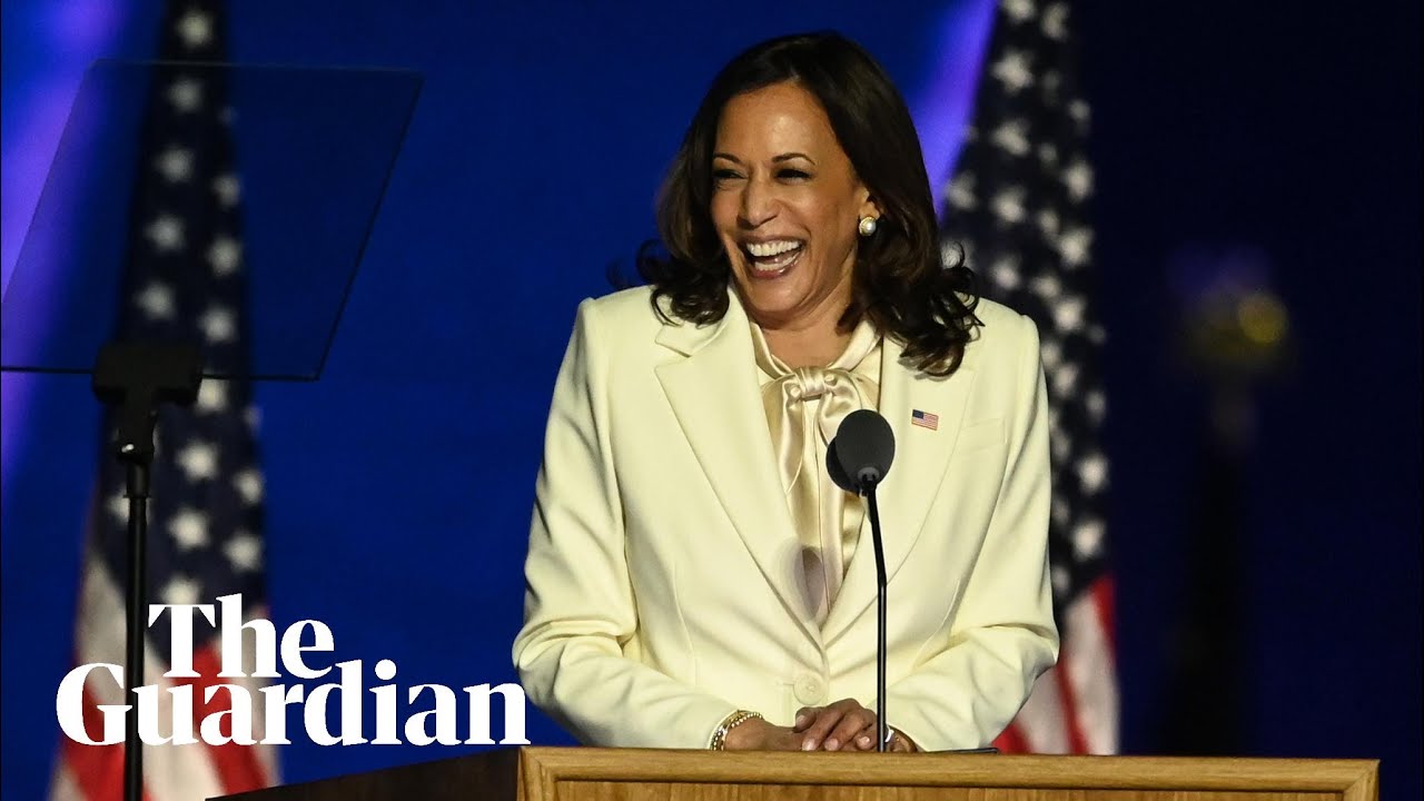 Kamala Harris's historic victory speech in full: 'You chose truth'