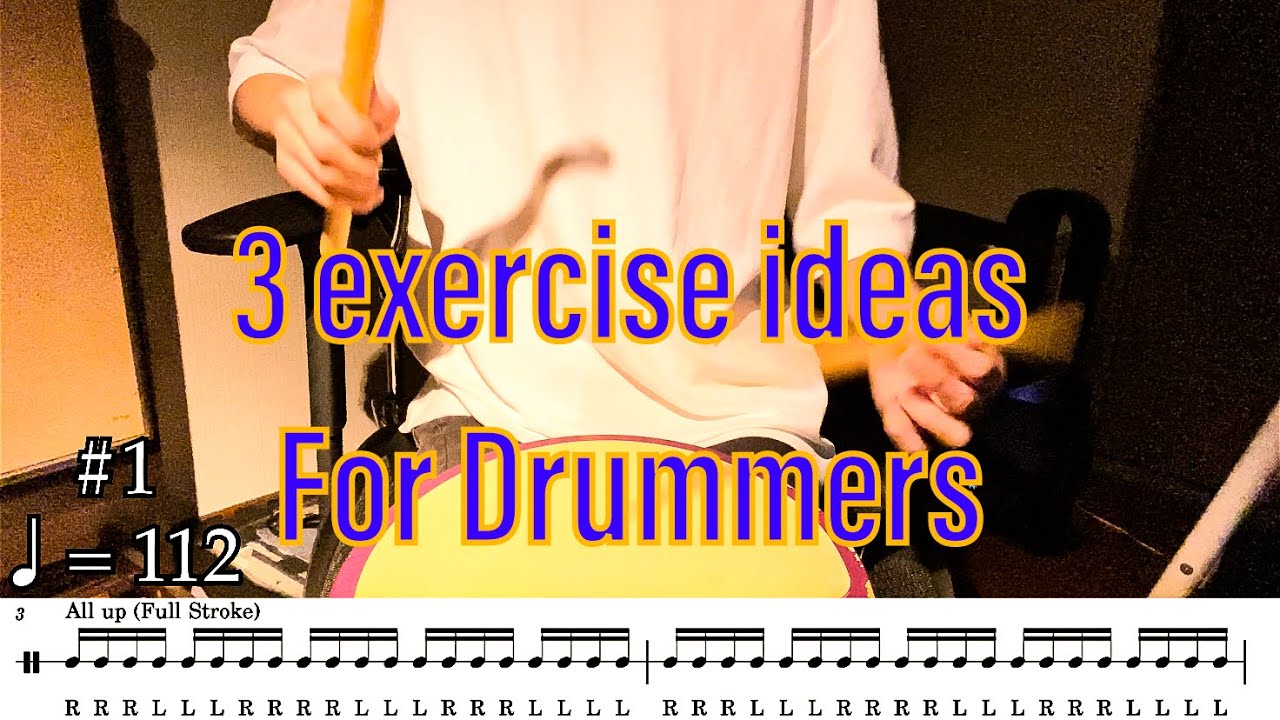 3 exercise ideas for Drummers