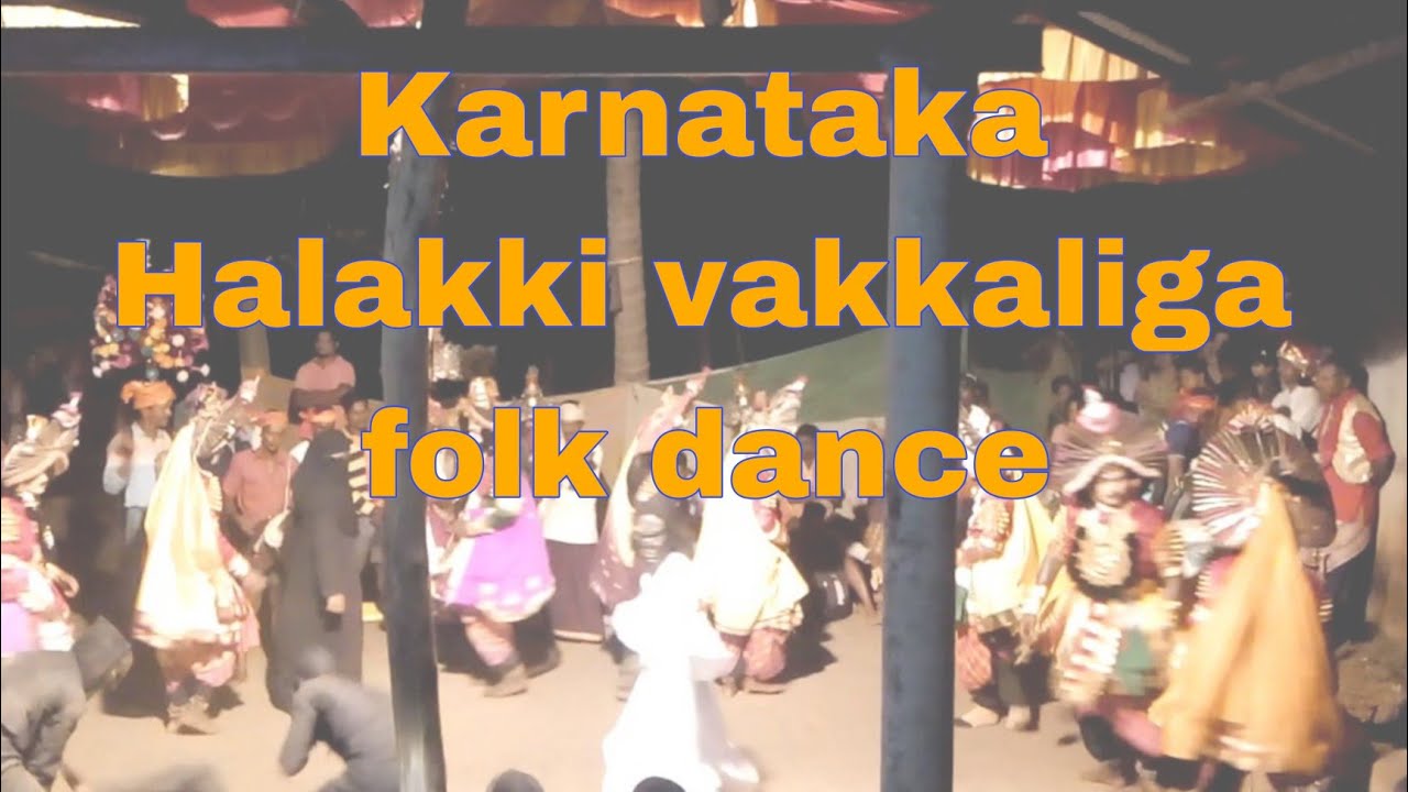 Karnataka Halakki vakkaliga folk dance