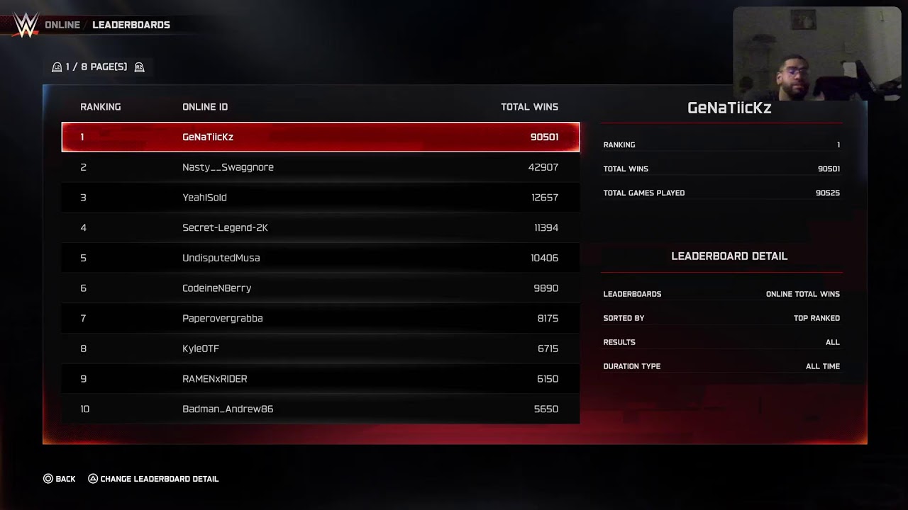 ElPapalote - WWE 2K25 - I desire to be the greatest sweaty wrestlin player of all time!