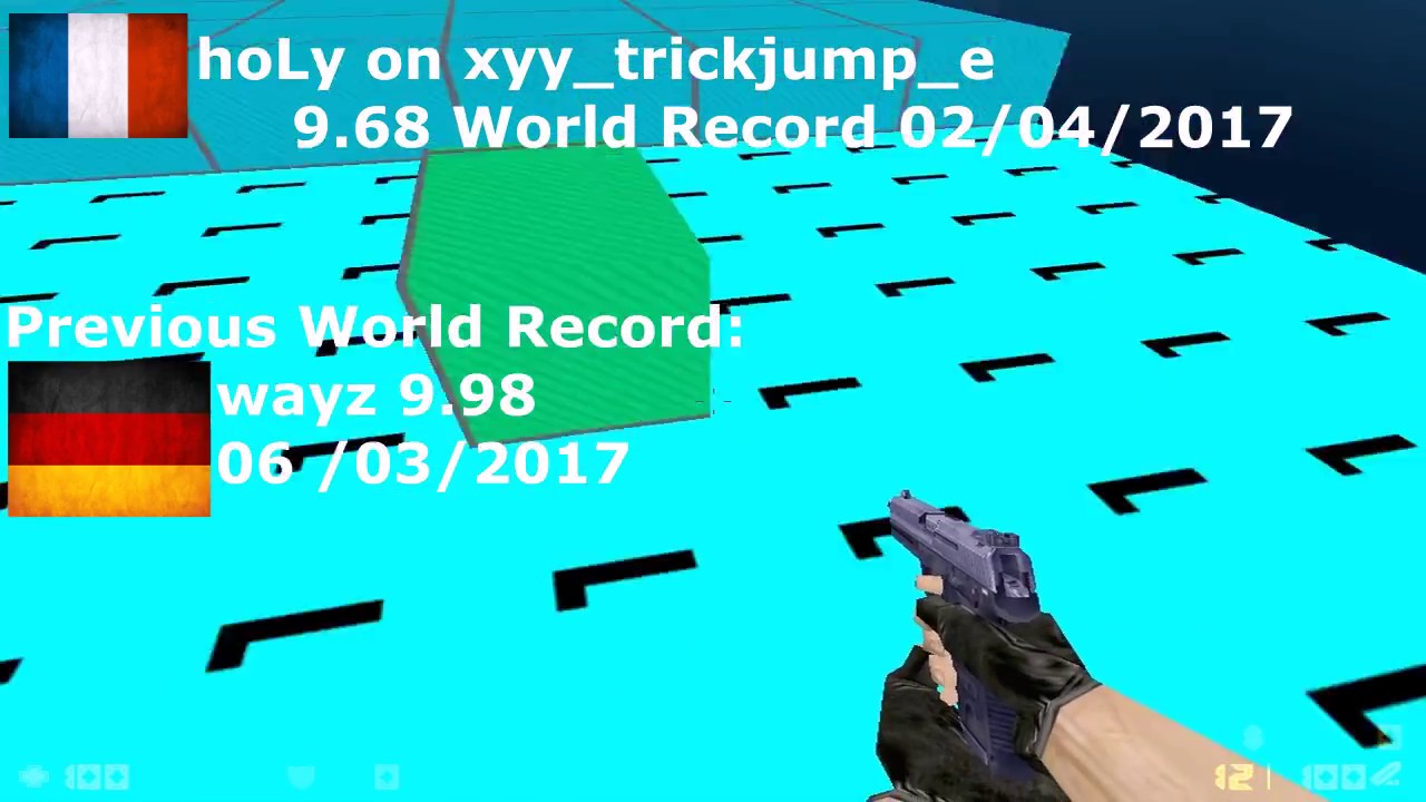 hoLy on xyy_trickjump_e 9.68 World Record