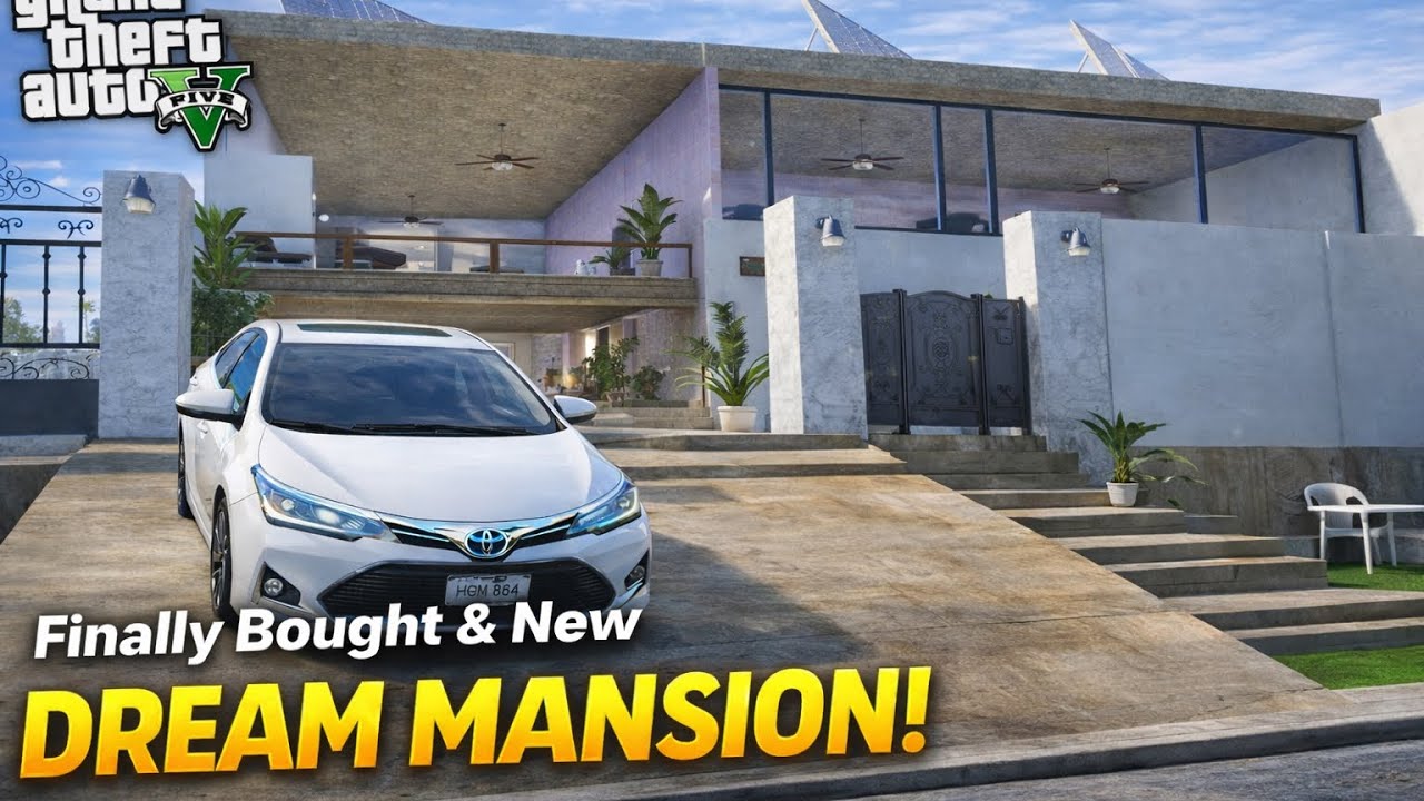 Michael bought his dream house🫠/ Gta 5 Rea life mods