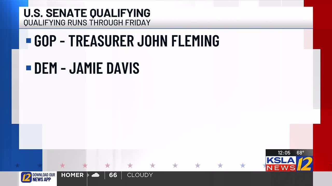 Qualifying underway for Louisiana's party primary election on May 16
