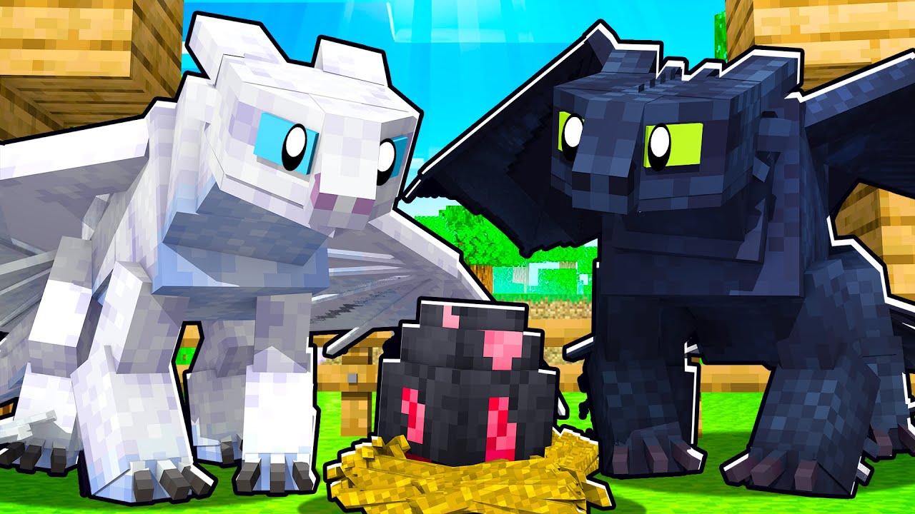 Новая семья драконов! — Minecraft Dragons