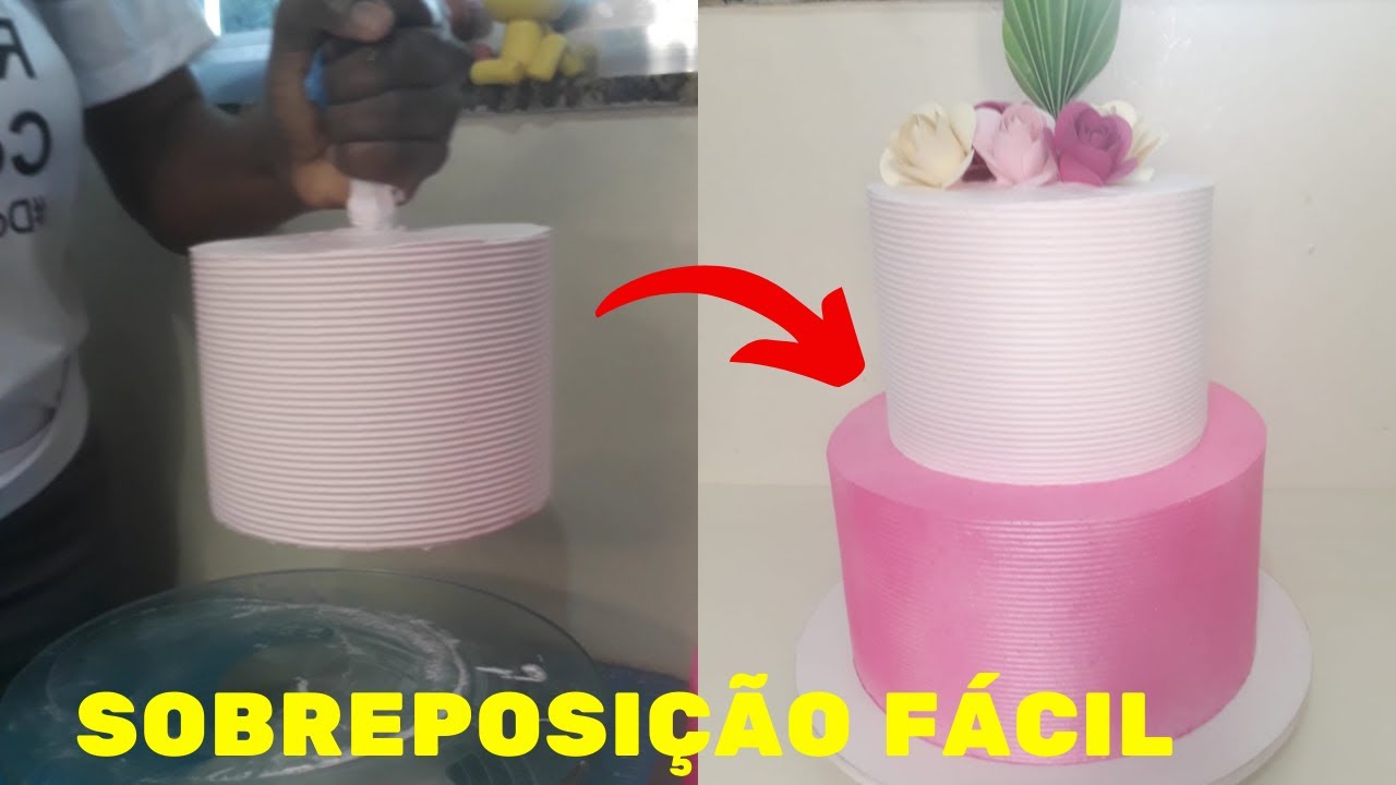 Guindaste caseiro para bolo de andar | Como fazer Guindaste | Doce Alternativa