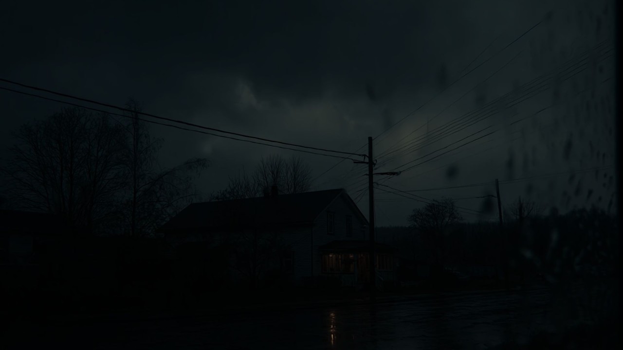 Heavy Thunderstorm Approaches you | Before the Storm | Full Storm & Rain | 3 HOURS