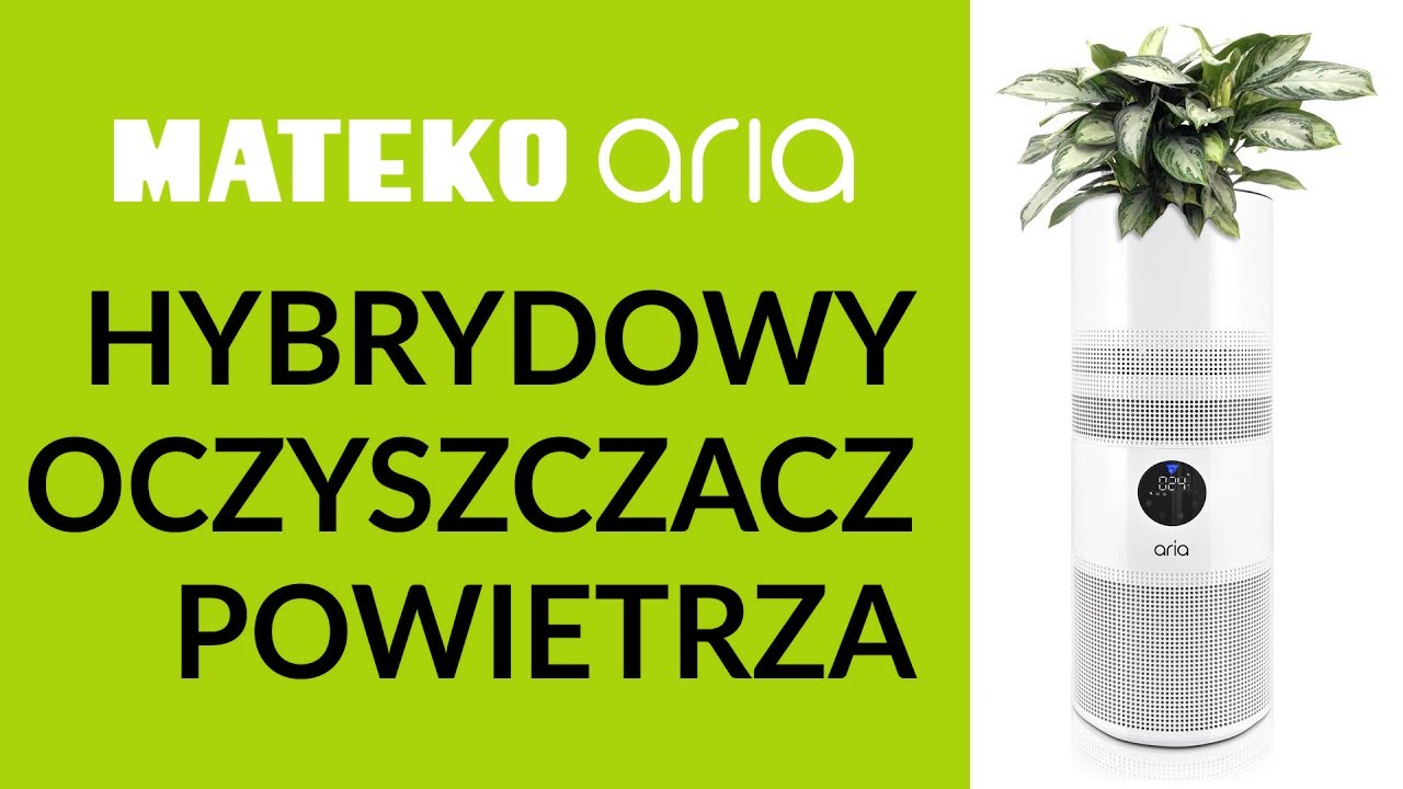 Mateko Aria - Hybrydowy oczyszczacz powietrza