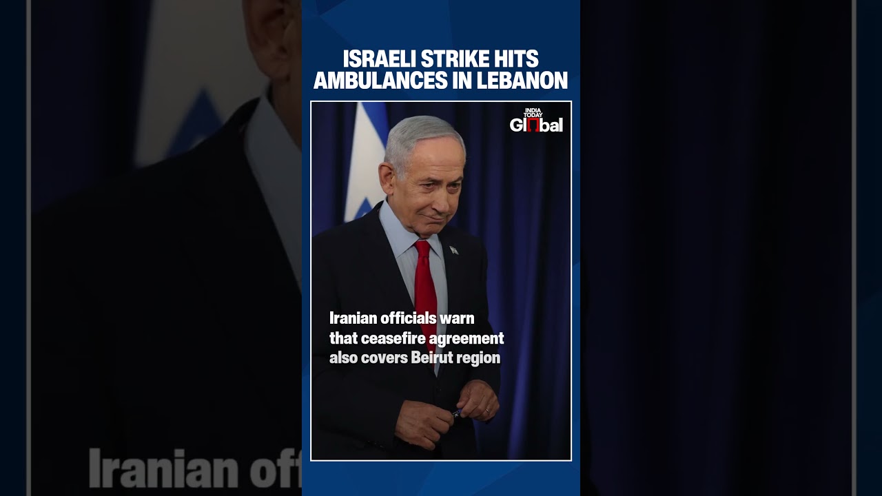 Israel Strikes Lebanon Amid Iran US Ceasefire Crisis Netanyahu Defies Pressure From Trump