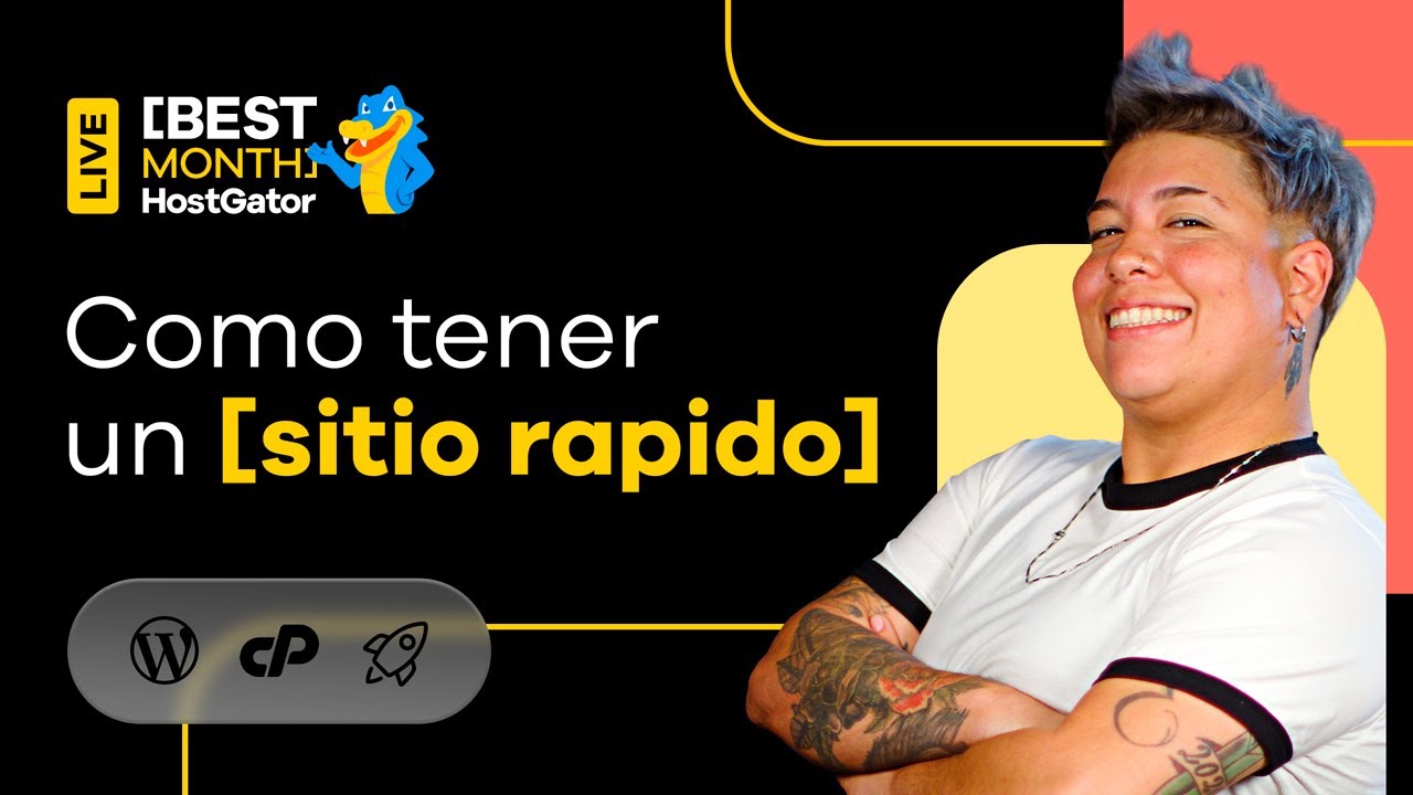 Como tener un sitio  rápido  Con HostGator