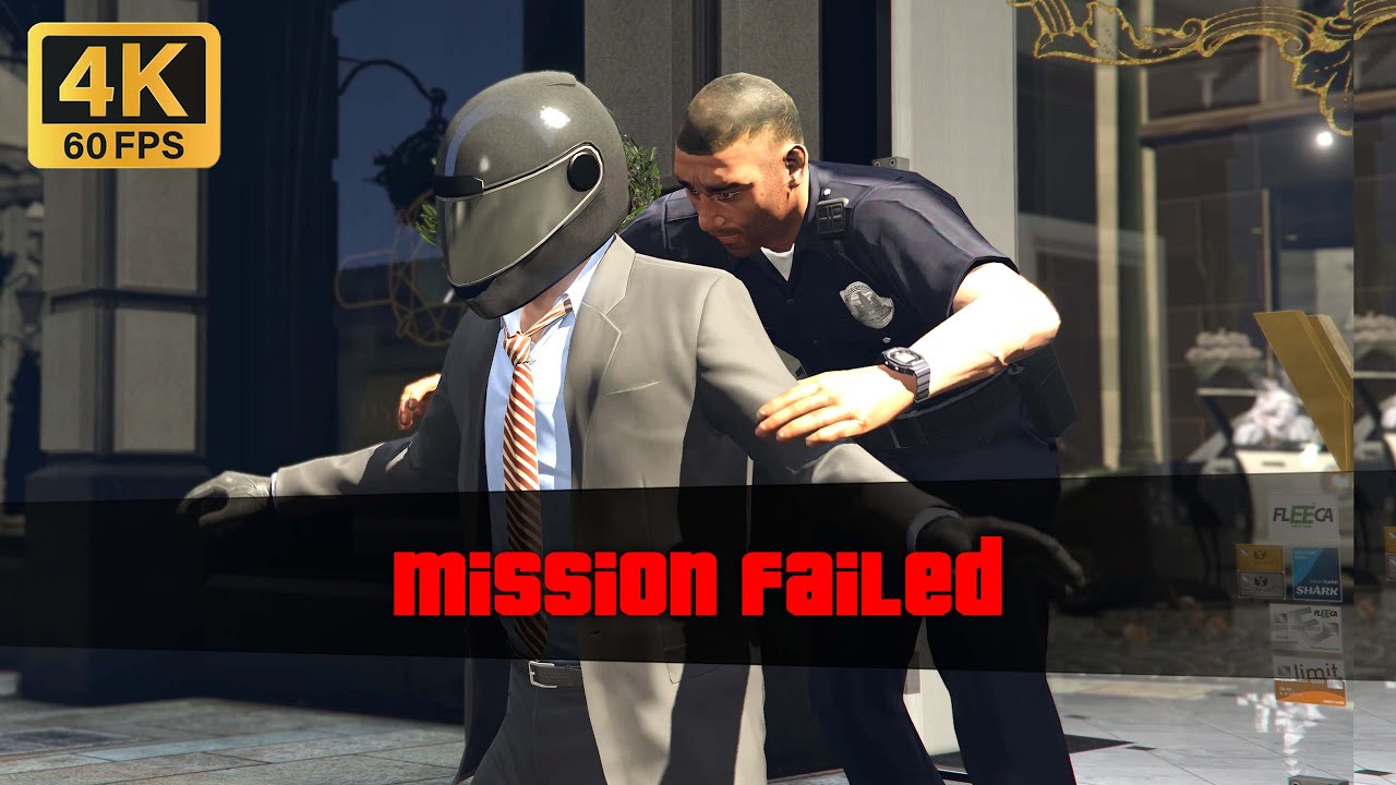 Mission Failed | The Jewel Store Job | GTA 5