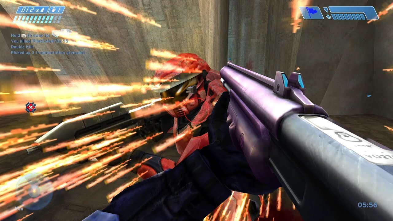 Halo: Combat Evolved Multiplayer Gameplay CTF Blood Gulch