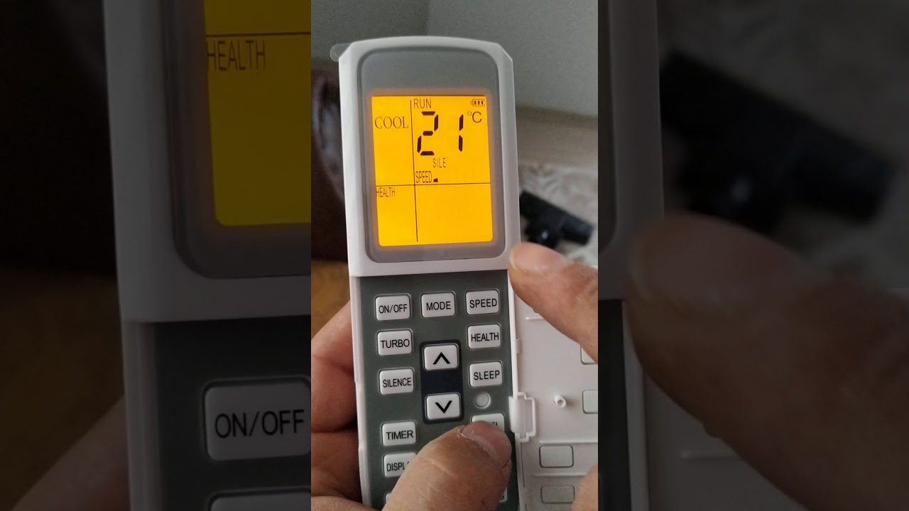 Baymak elegant plus 12.000 BTU klima kumanda fonksiyonları