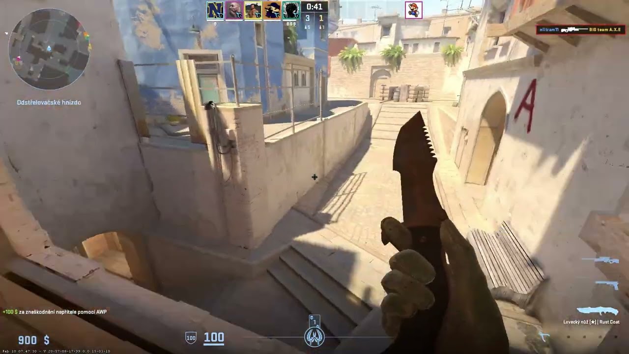 CS 2 dostávám na prdel od rank 12k