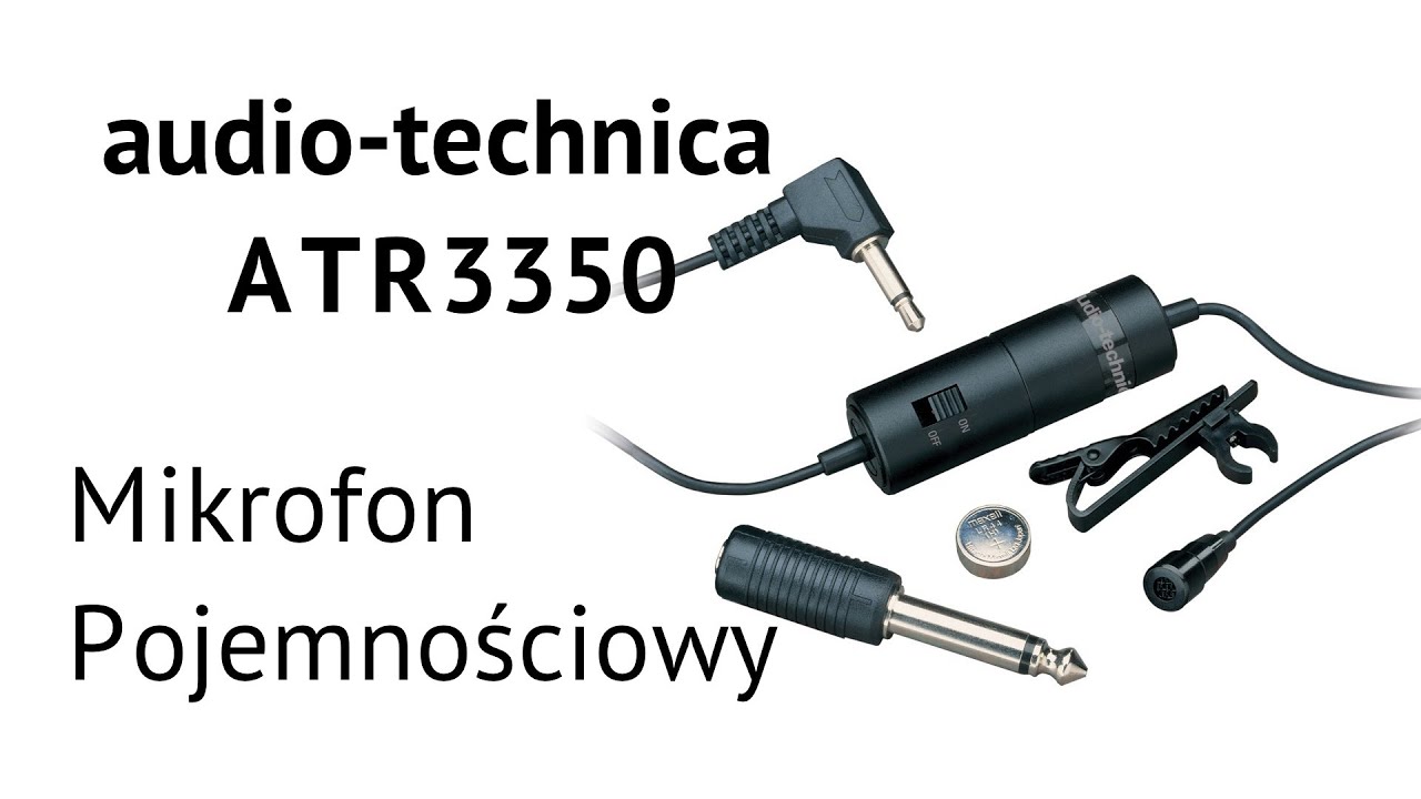 Audio Technica ATR3350 - mikrofon pojemnościowy