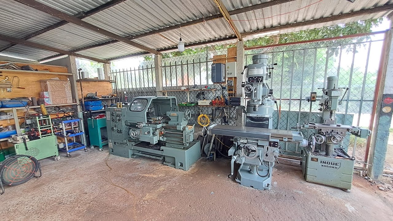 Giấc mơ có chiếc máy phay lớn đã trở thành hiện thực