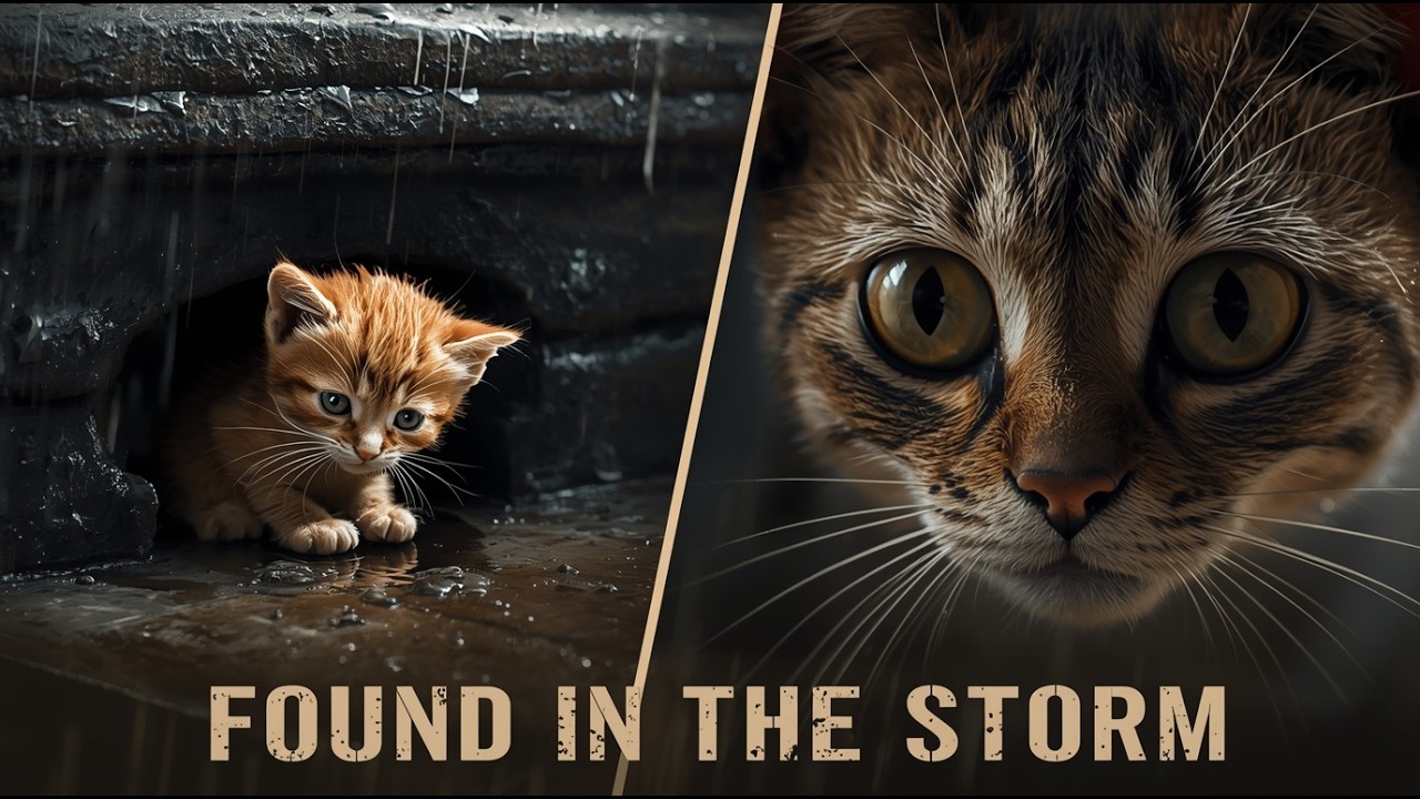 My Cat Instantly Adopted a Kitten I Rescued From a Deadly Storm
