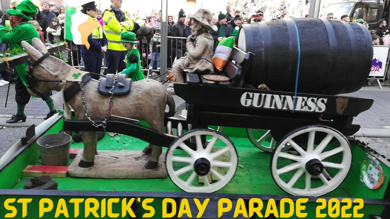 St Patrick's Day parade 2022, Drogheda, Ireland