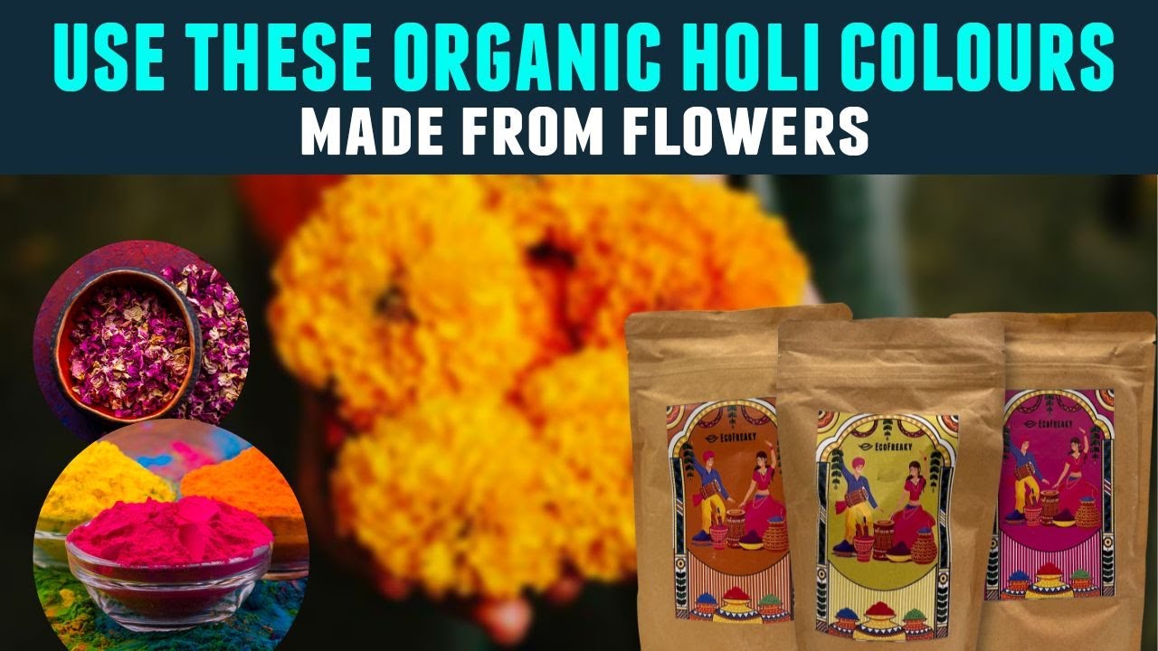 Organic Holi Colours | Handmade | Susutainable | non-toxic | #ecofriendly