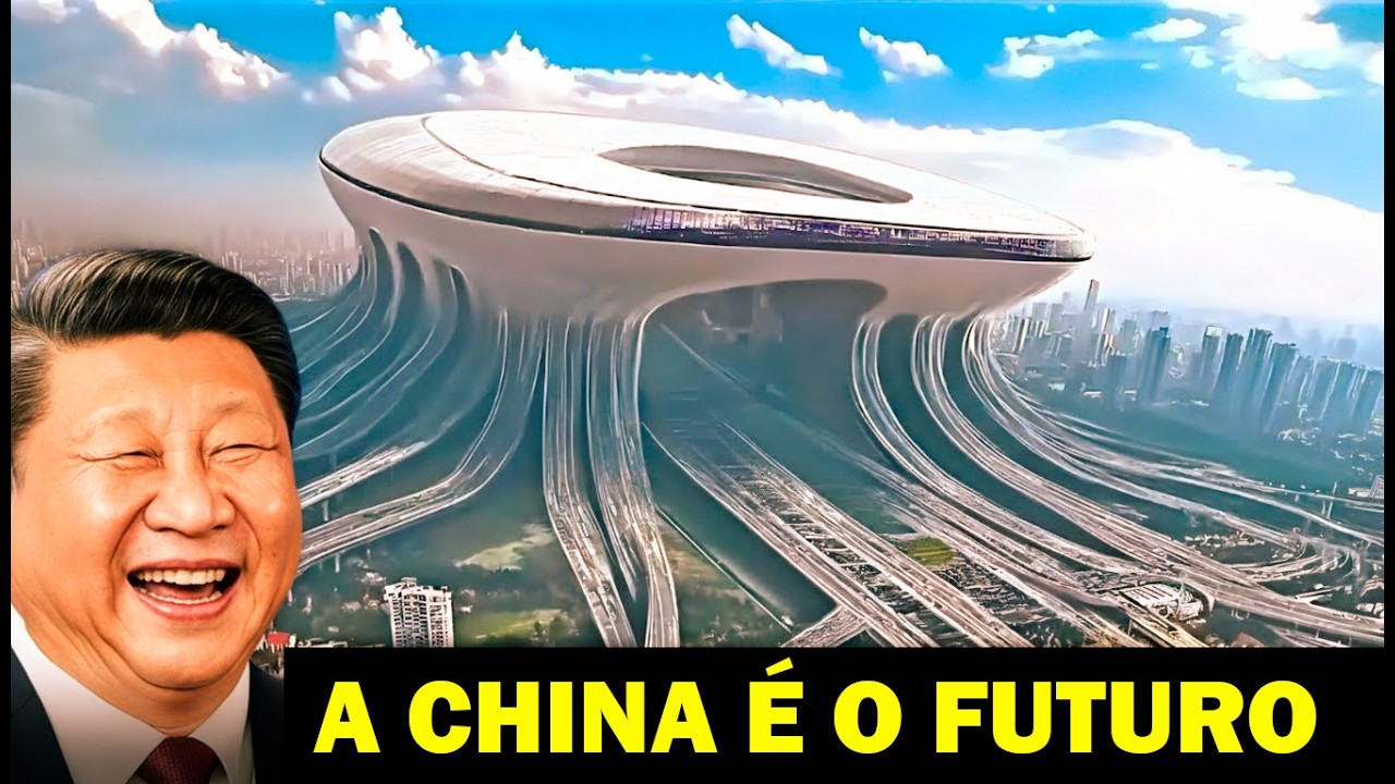 a CHINA construiu uma megacidade de 50 BILH&Otilde;ES que deixou os EUA comendo poeira