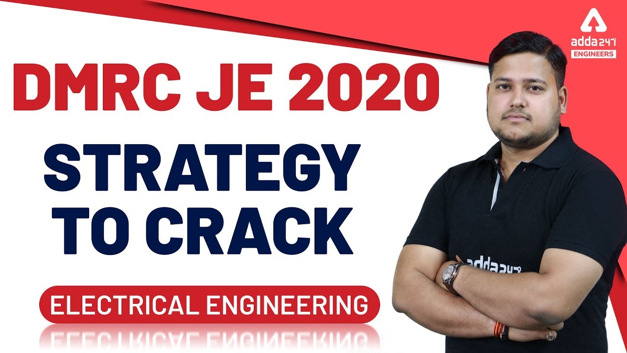 DMRC JE 2020 | Strategy to Crack | Electrical Engineering