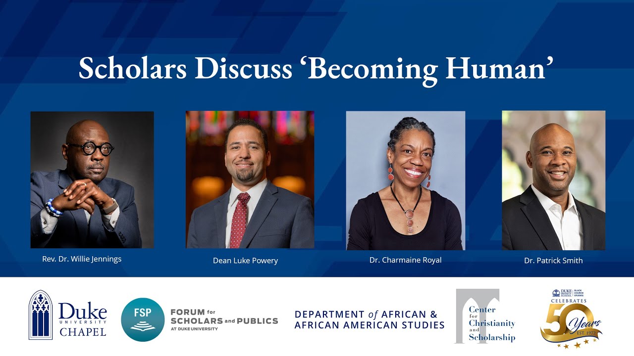 Scholars Discuss Chapel Dean Luke Powery’s New Book ‘Becoming Human’