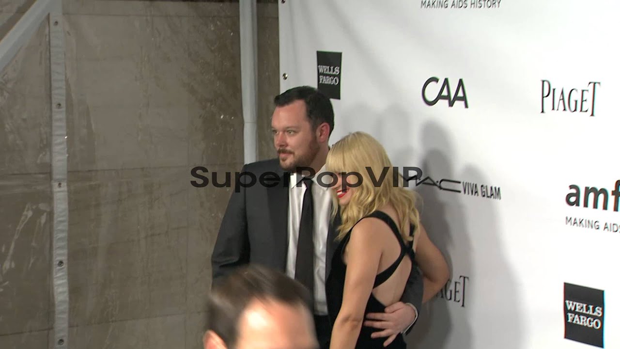 Michael Gladis, Beth Behrs at amfAR's Inspiration Gala Lo...