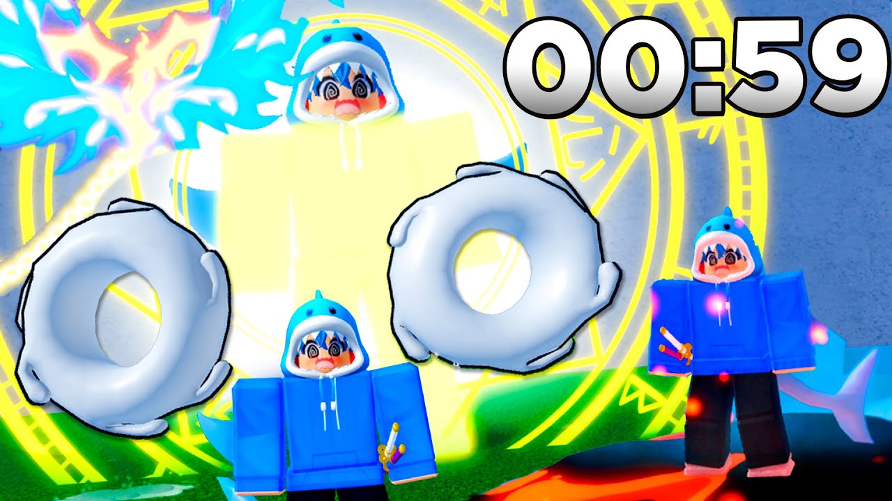 EM 1 HORA EU DESPERTEI TODAS AS FRUTAS DO BLOX FRUITS!!!