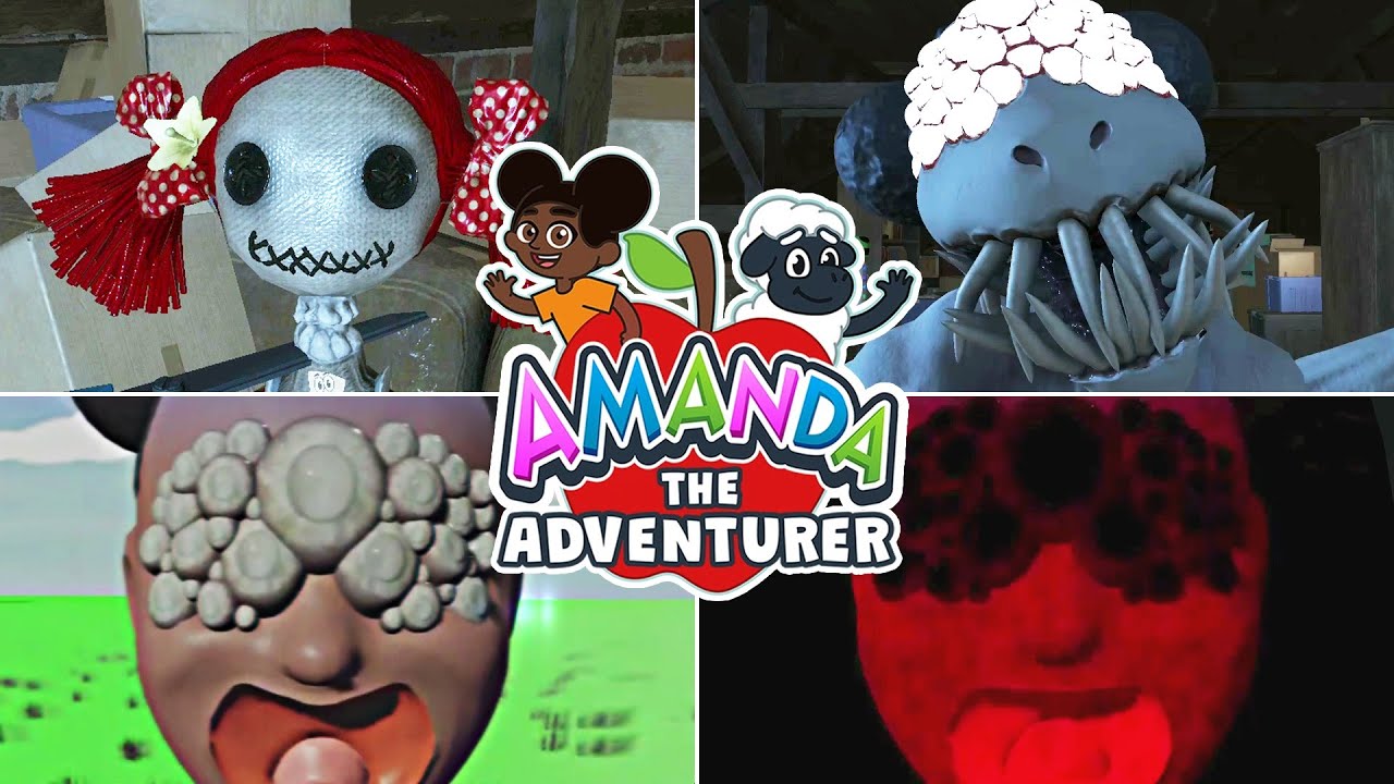 Amanda the Adventurer - All Jumpscares