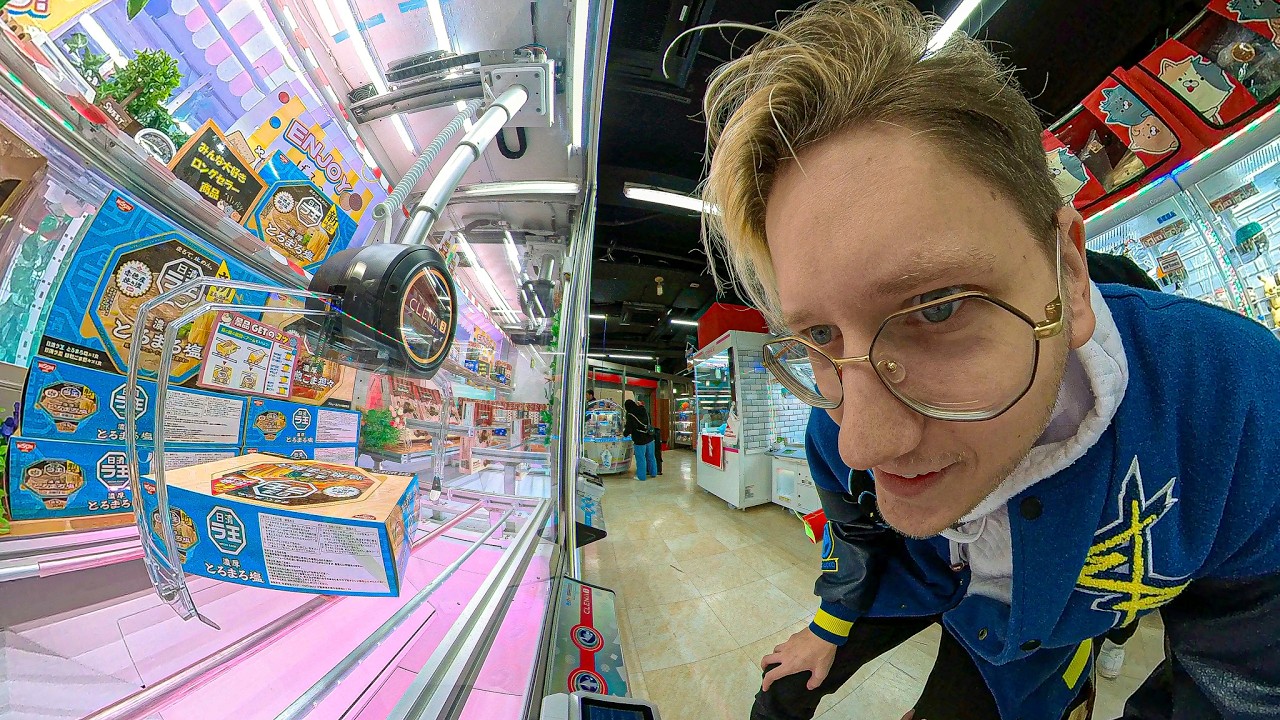 Surviving 24 Hours Only on Claw Machine Winnings