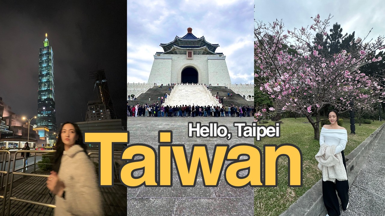 Solo Trip in Taiwan🇹🇼 | Taipei Airport Process, Hotel Tour & Exploring CKS, Taipei 101 & Ximending 🥢