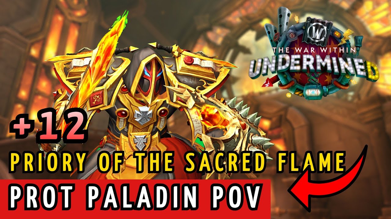 +12 Priory of the Sacred Flame TIMED! | Prot Paladin POV Season 2