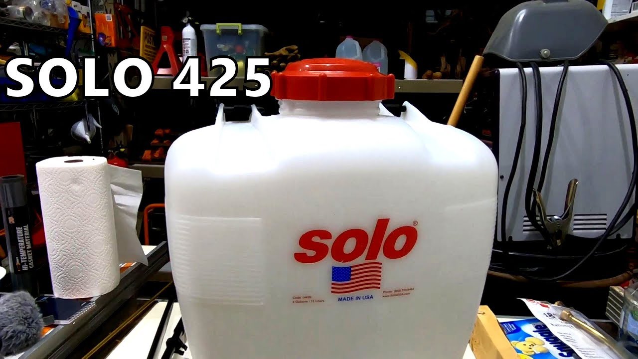 Solo 425 4-Gallon Backpack Sprayer Review -- Part 1