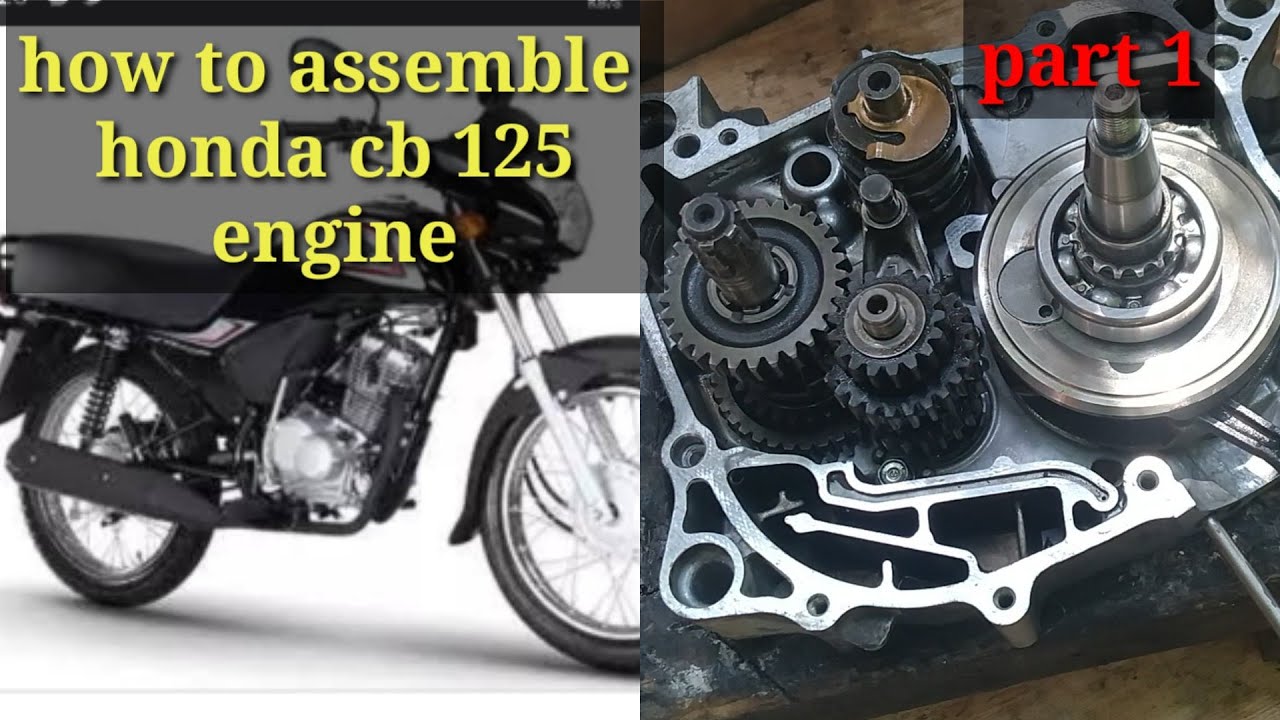 Paano magbuo ng makina NG Honda CB125/ how to assemble Honda cb125 engine