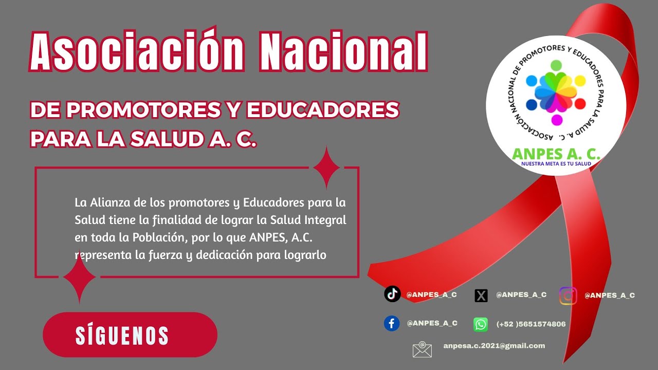 VPH Y VIH: RETOS Y OPORTUNIDADES EN LA SALUD SEXUAL EN MÉXICO. #ANPESAC#VIH