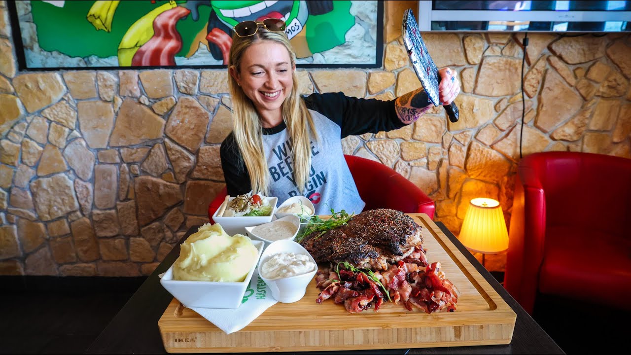 Attempting Sweden&rsquo;s 2kg Viking Steak Challenge!!