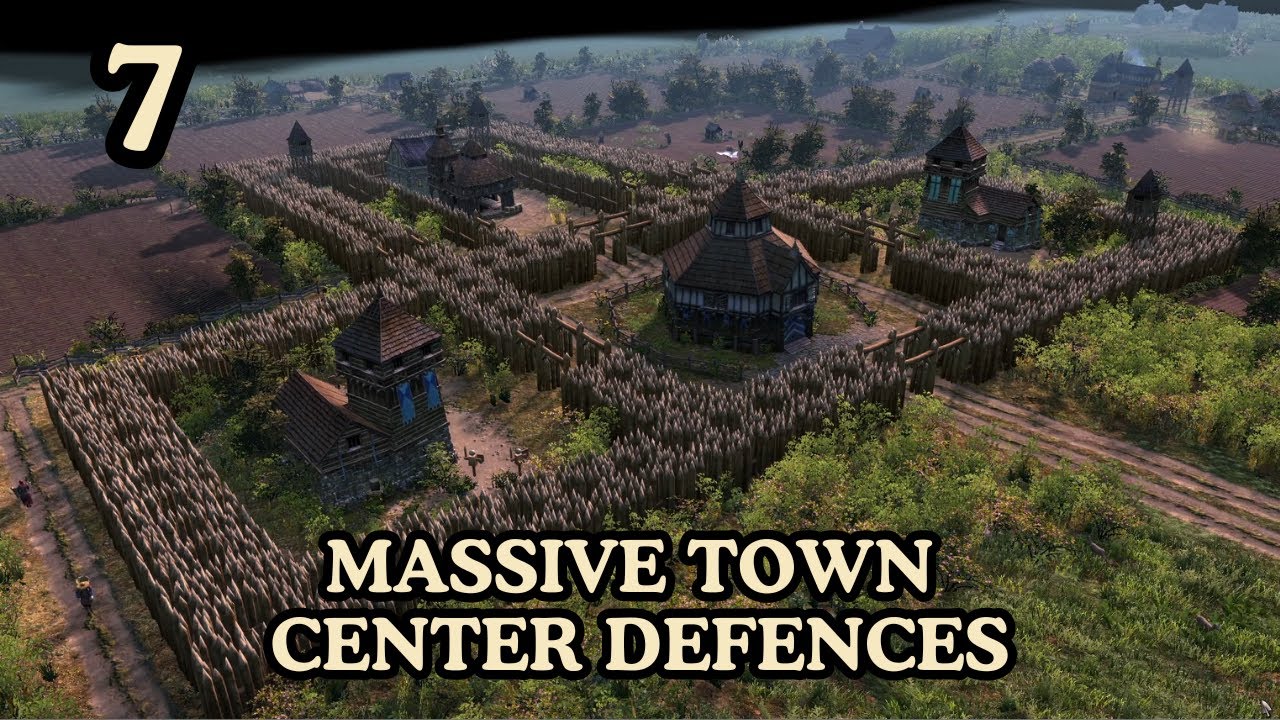 Massive Town Center Defences - Farthest Frontier