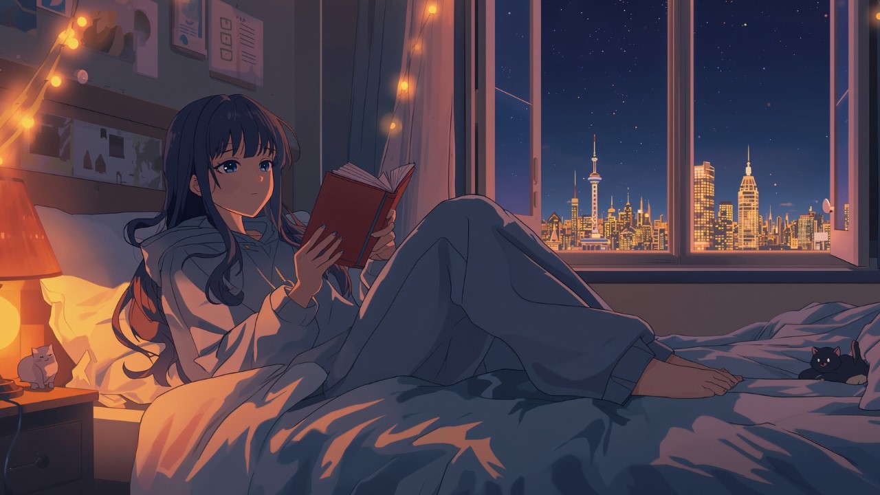 Late Night Study LoFi – Soft & Peaceful Beats