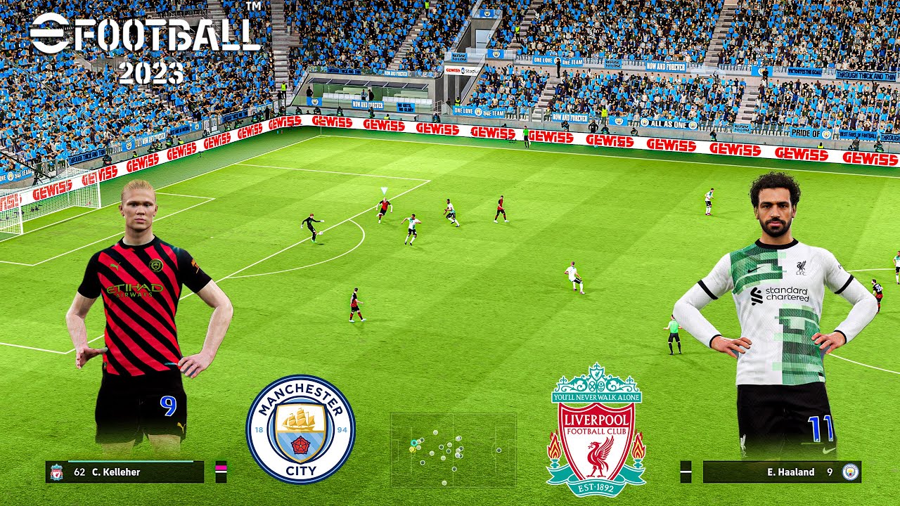 eFootball 2023 - Gameplay v 2.6.0 | Man City vs Liverpool | PC