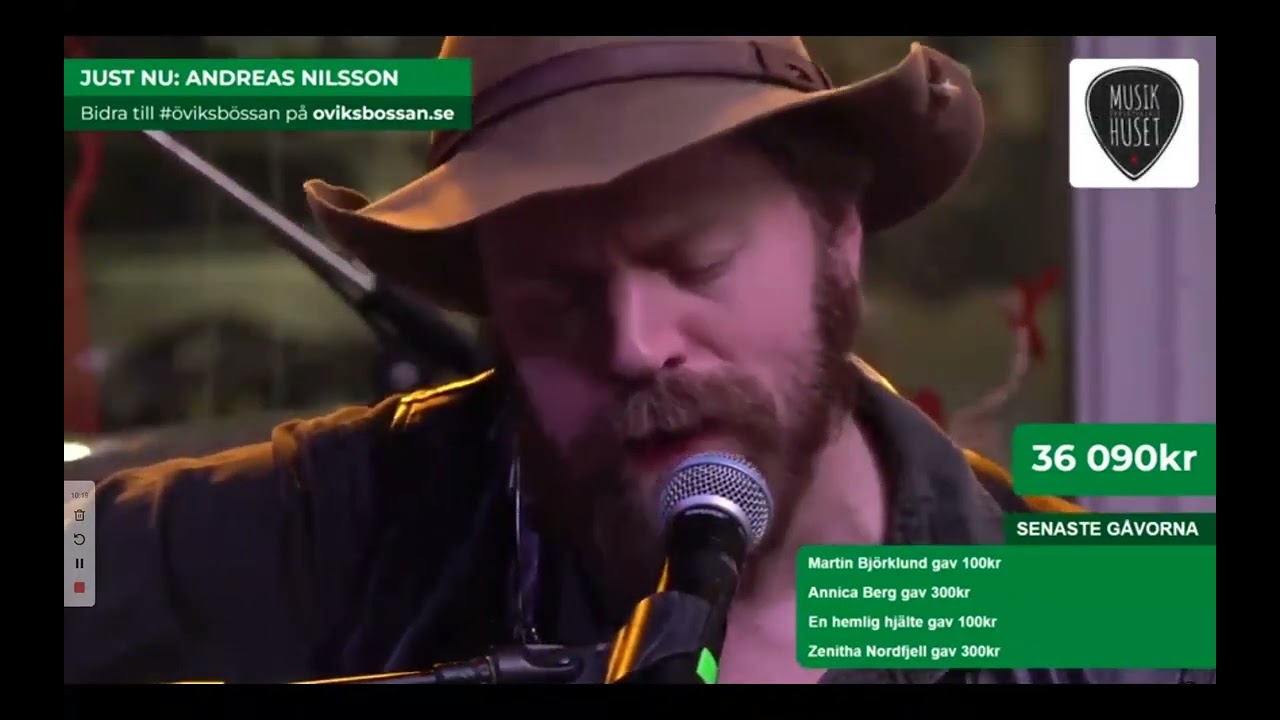 Andreas Nilsson - Country, Visor & Vildmarksballader - Live