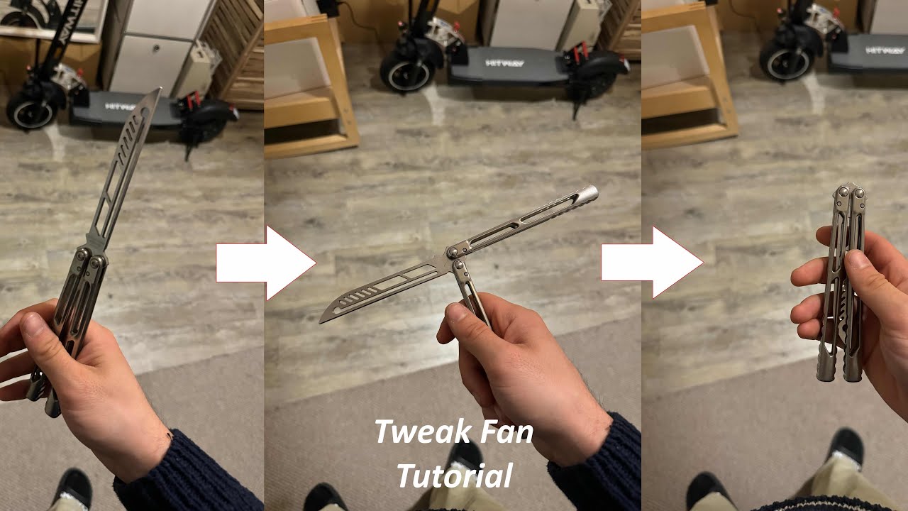 Balisong Tweak Fan Tutorial (Easiest Way)