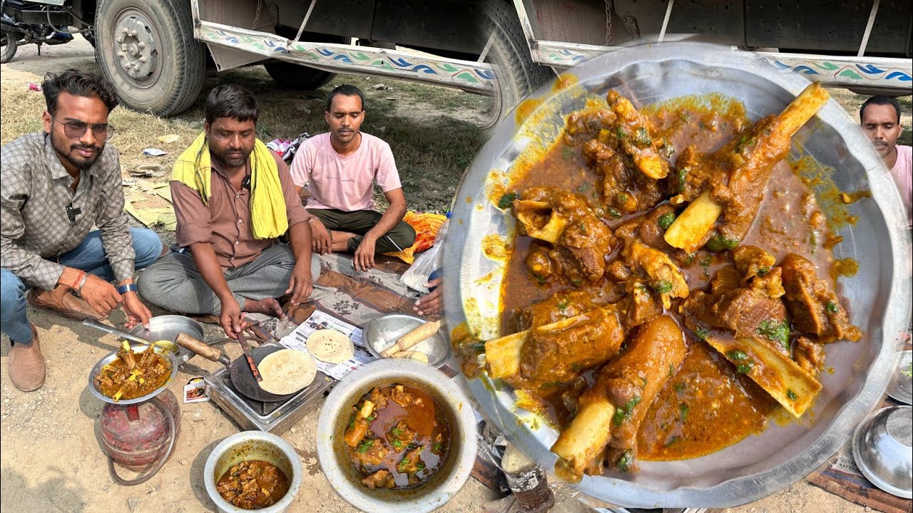 Truck Driver साहब को आज खुद से बना के खिलाएंगे Mutton Curry। Zaika zindagi|