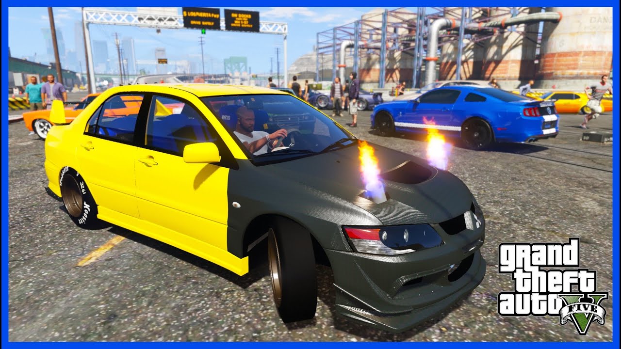 NECHAL JSEM SI UPRAVIT MITSUBISHI NA ZÁVODNÍ SPECIÁL! (GTA 5 Módy)