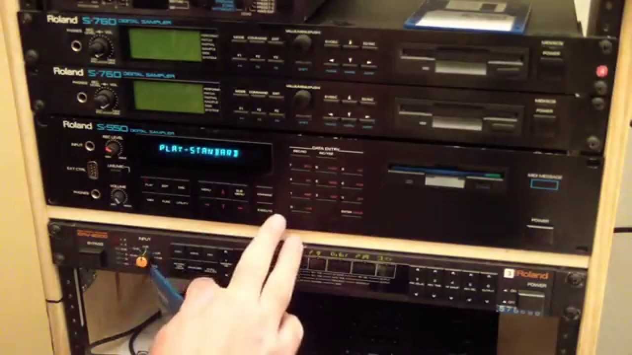 Do It Yourself Musician #9 - Roland S-550 Sampler Review and Repair