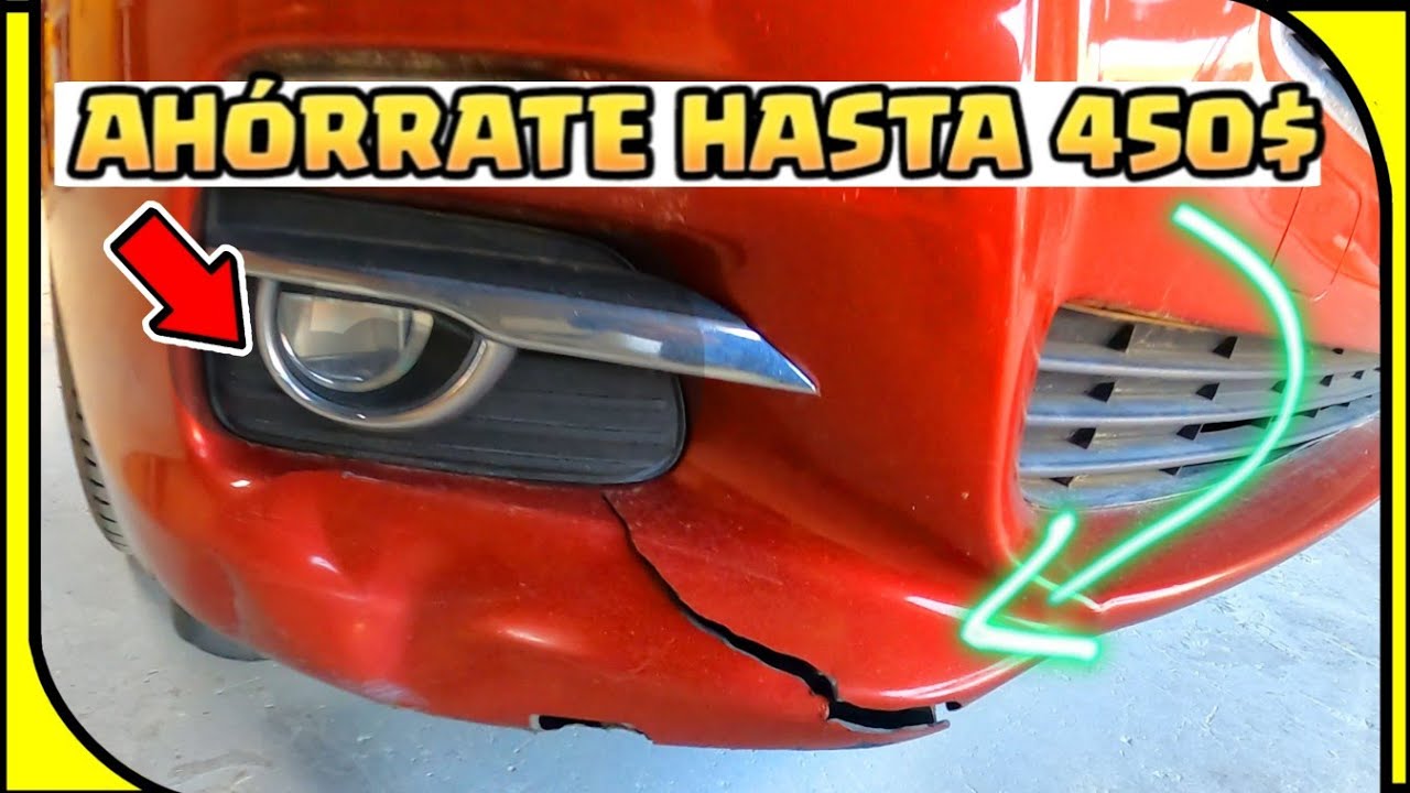 ✅ RESTAURACIÓN PARACHOQUE infiniti [ como reparar parachoques roto]
