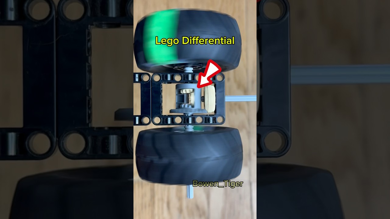 Lego Differential vs No Differential #legotechnics #lego