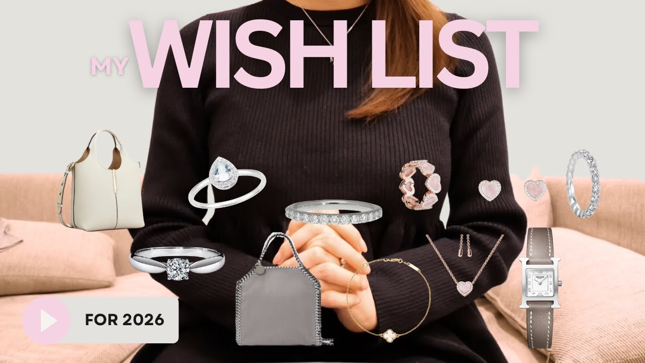 2026 Wishlist📝30代が今欲しい、ジュエリーやバッグ/ HERMES, Van Cleef & Arpels