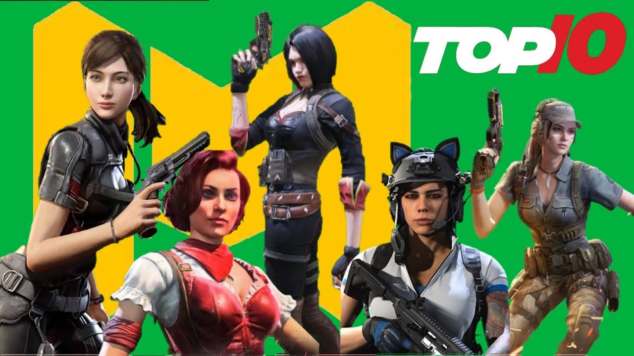 Top 10 Hottest Characters | CODM 😍