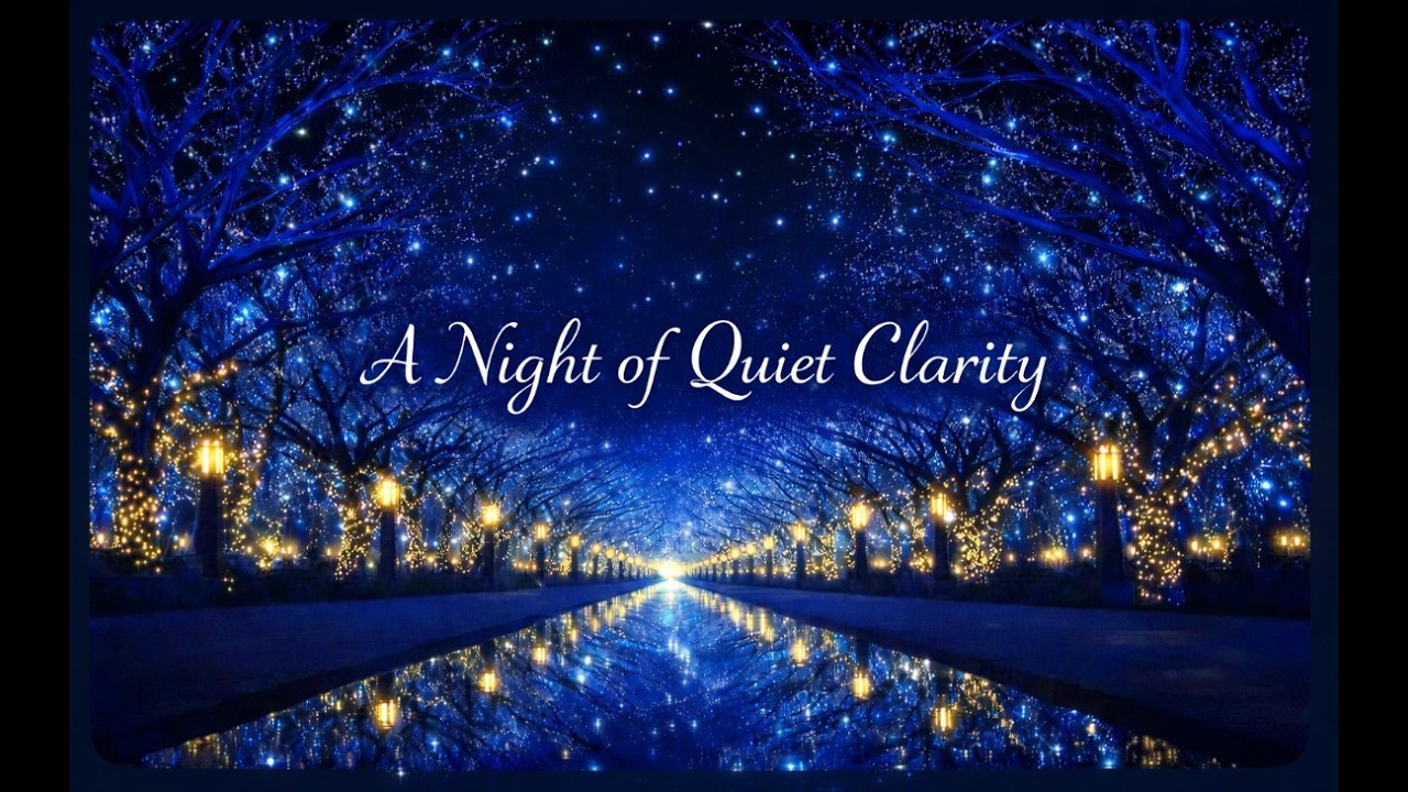 A Night of Quiet Clarity – Calm Lofi for Late Night Study & Deep Focus