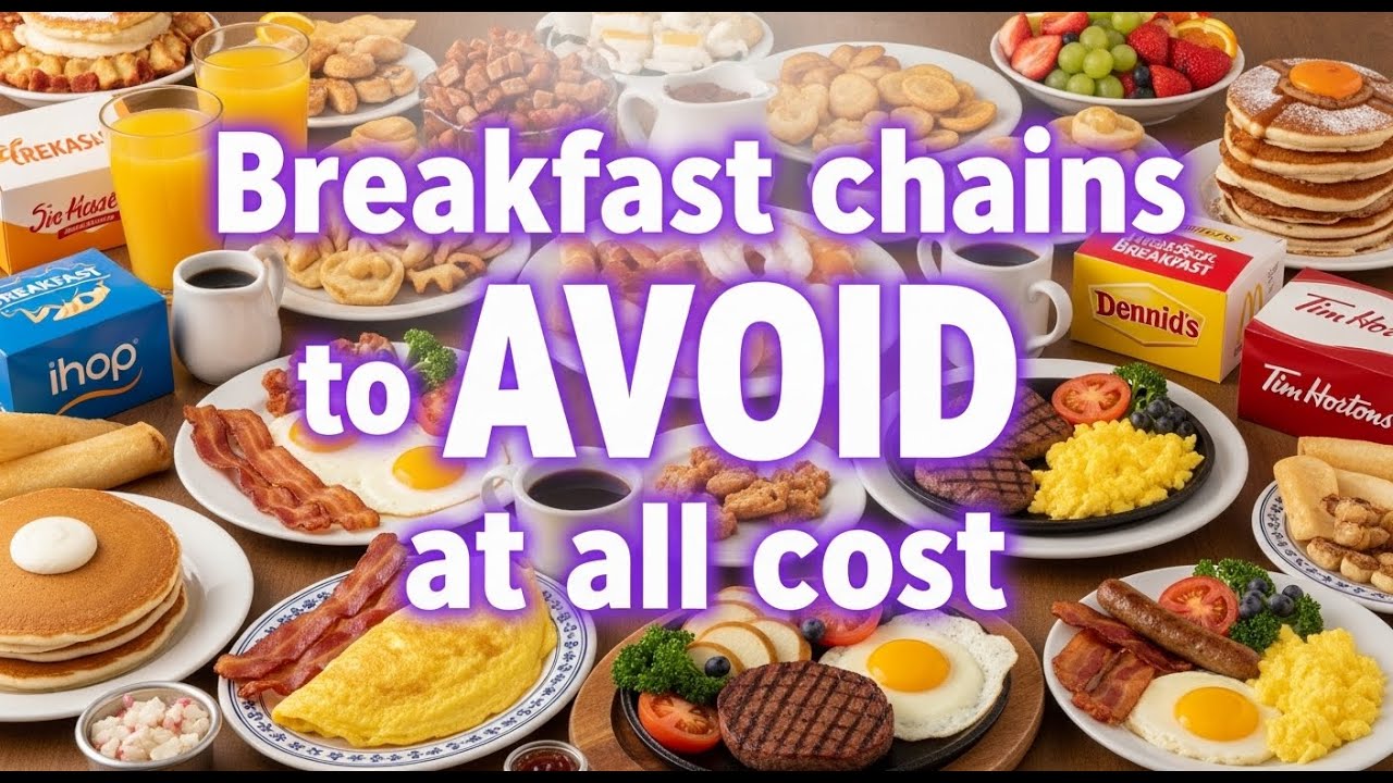 10 WORST Breakfast Chains in America (Never Eat Here Again)
