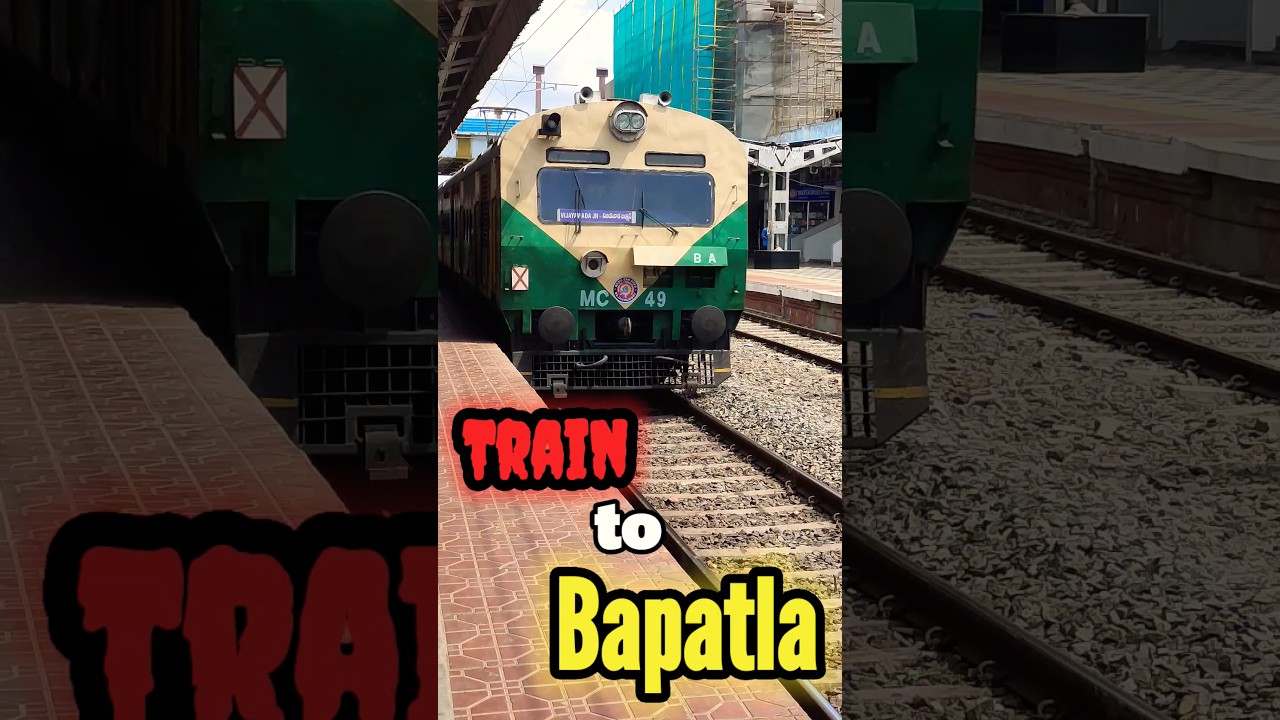 బాపట్ల వెళ్తుండగా ఏం జరిగింది|Shocking Experience During Train Journey to Bapatla#trainjourney#shock